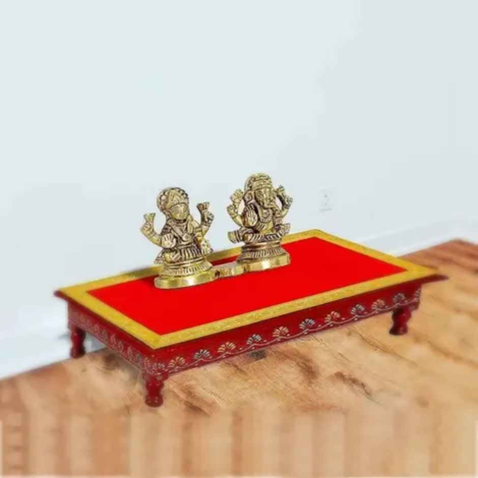 Shubhkart Velvet Aasan Medium (7*10 inches) 1 pc  X 3 Combo