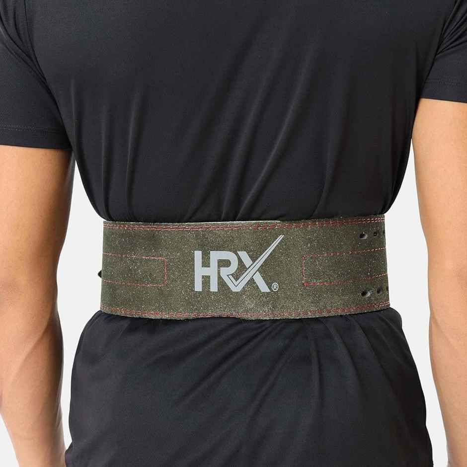 HRX Gym Belt Suede | XL | Olive Green