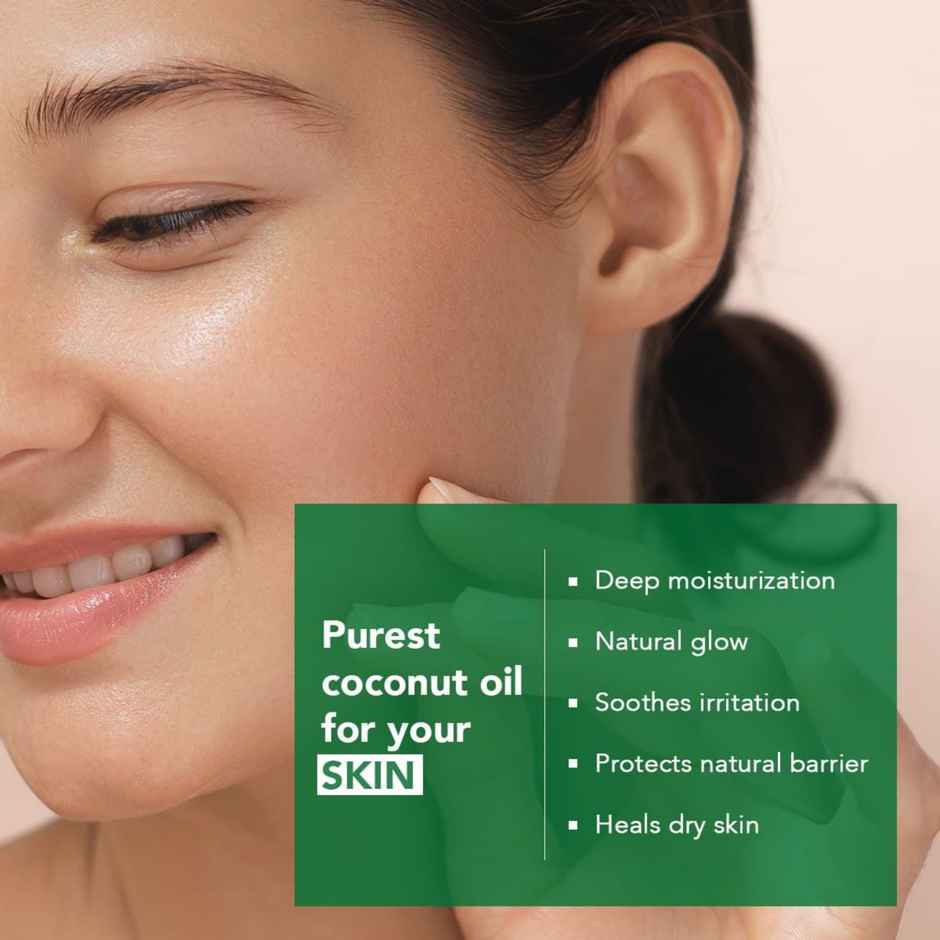 Organic Harvest Extra Virgin Organic Coconut Oil, 100% Pure For Hair, Cooking, Baby Massages & Skin