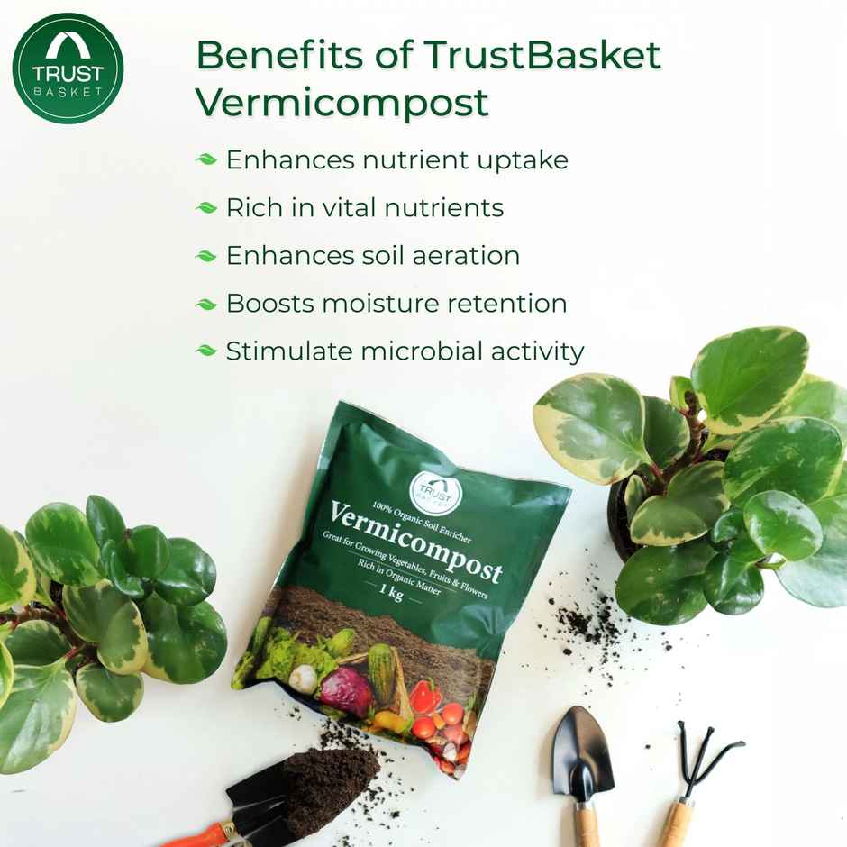 Trustbasket Vermicompost 1Kg