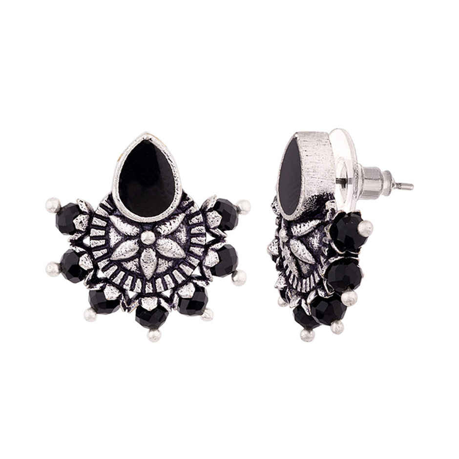Voylla Nayantara Petals Motif Stud Earrings