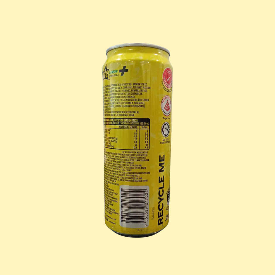 Sprite Lemon Plus Zero Sugar