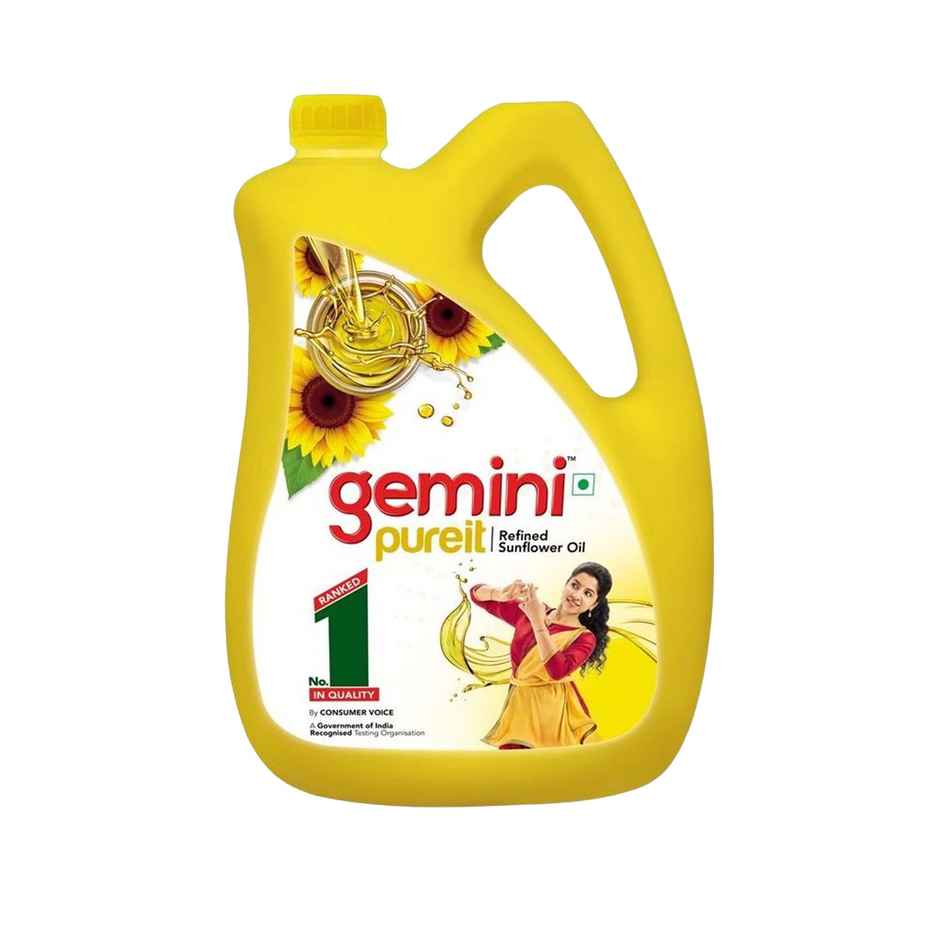 Gemini Pure It Refined Sunflower Oil | Jar