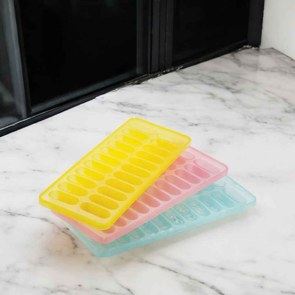 Mastercook Mini Cube Ice Trays 3 Pcs Set