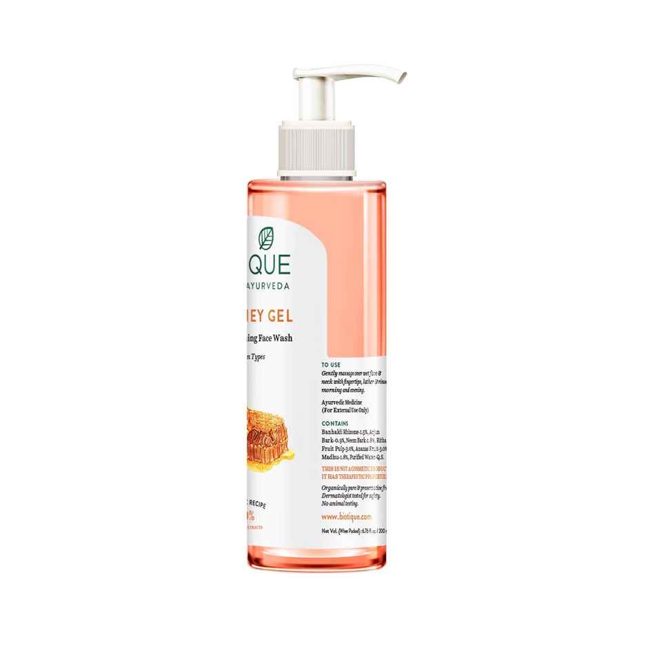 Biotique Honey Gel Soothe & Nourish Foaming Face Wash