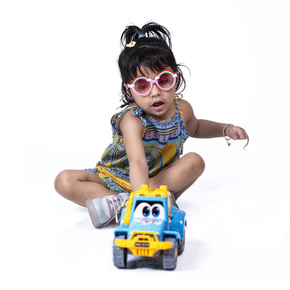 Toybharat Crop Tractor | Multicolour | Travel Toys | Birthday Gift | Friction Toy | Assorted