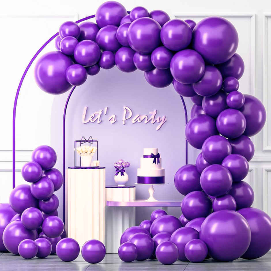 Let's Vybe Balloon Purple