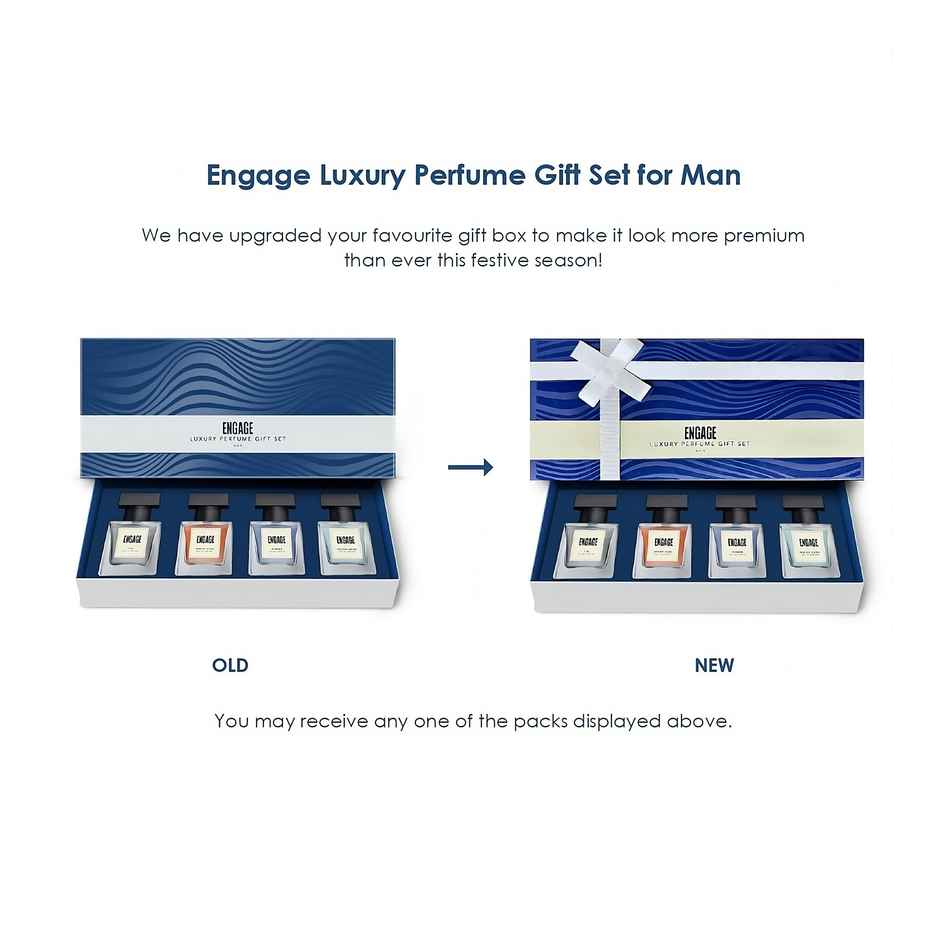 Engage Luxury Perfume Gift Pack for Men | Travel Sized | Assorted Pack