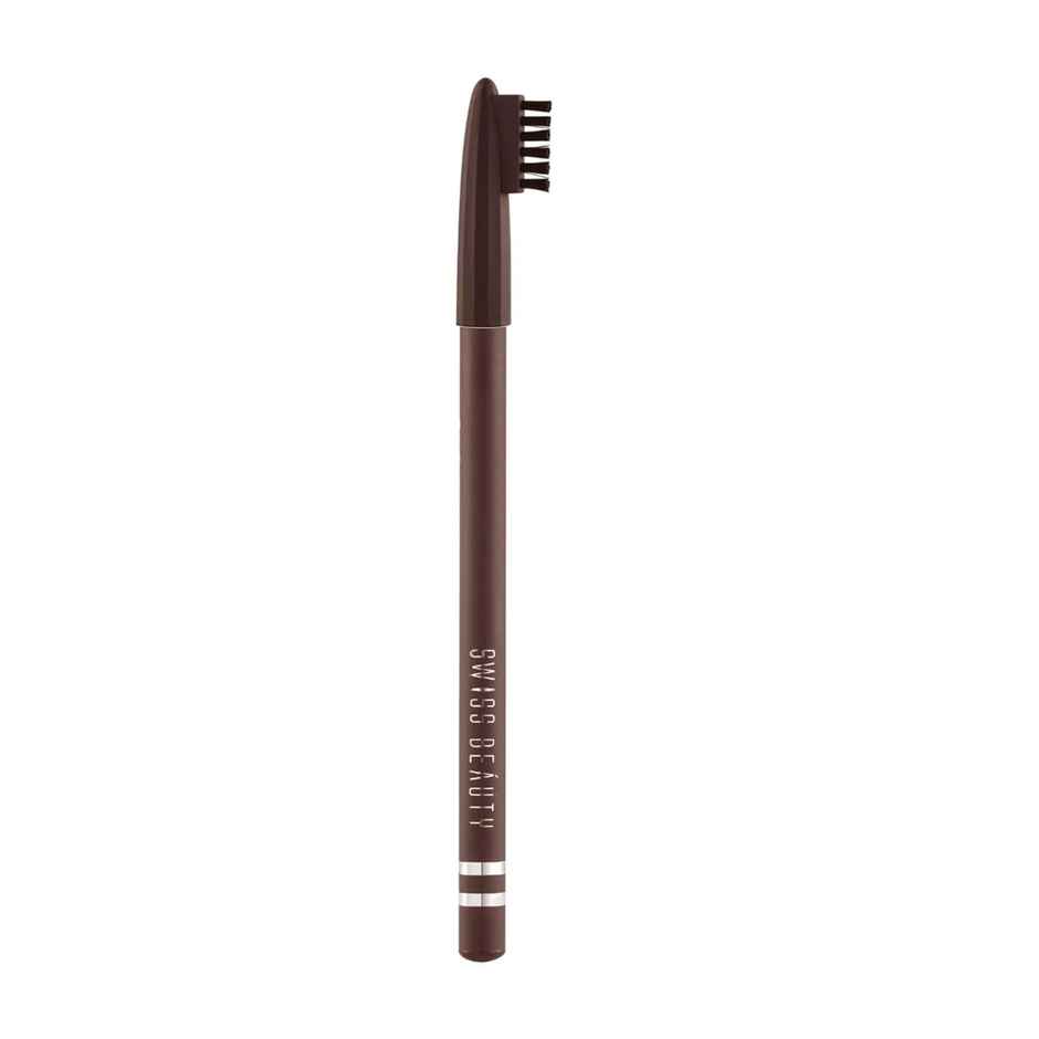 Swiss Beauty Eyebrow Pencil - 102 Dark Brown