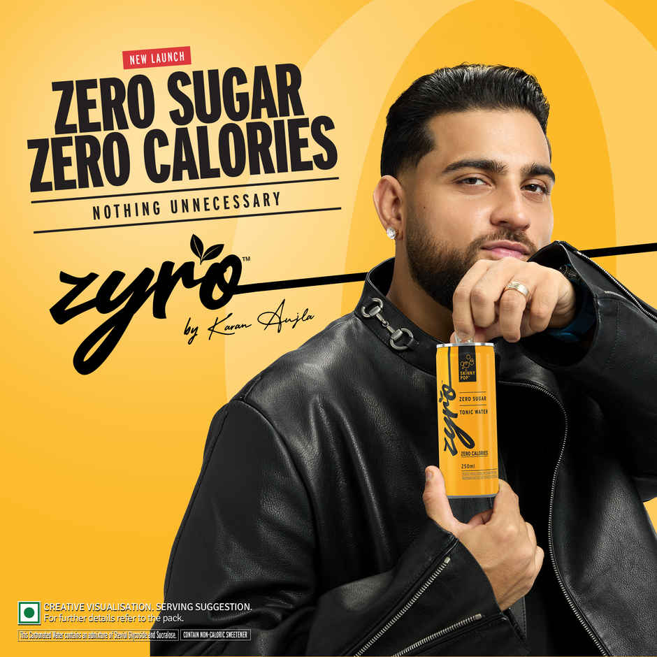 Zyro by Karan Aujla | Zero Sugar Tonic Water (250ml)