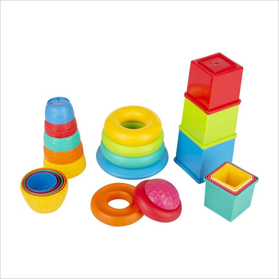 Funskool Giggles Stack N Nest Toy Set - Perfect for Little Hands