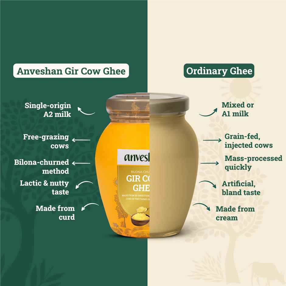 Anveshan A2 Desi Cow Ghee | Pure & Traditional