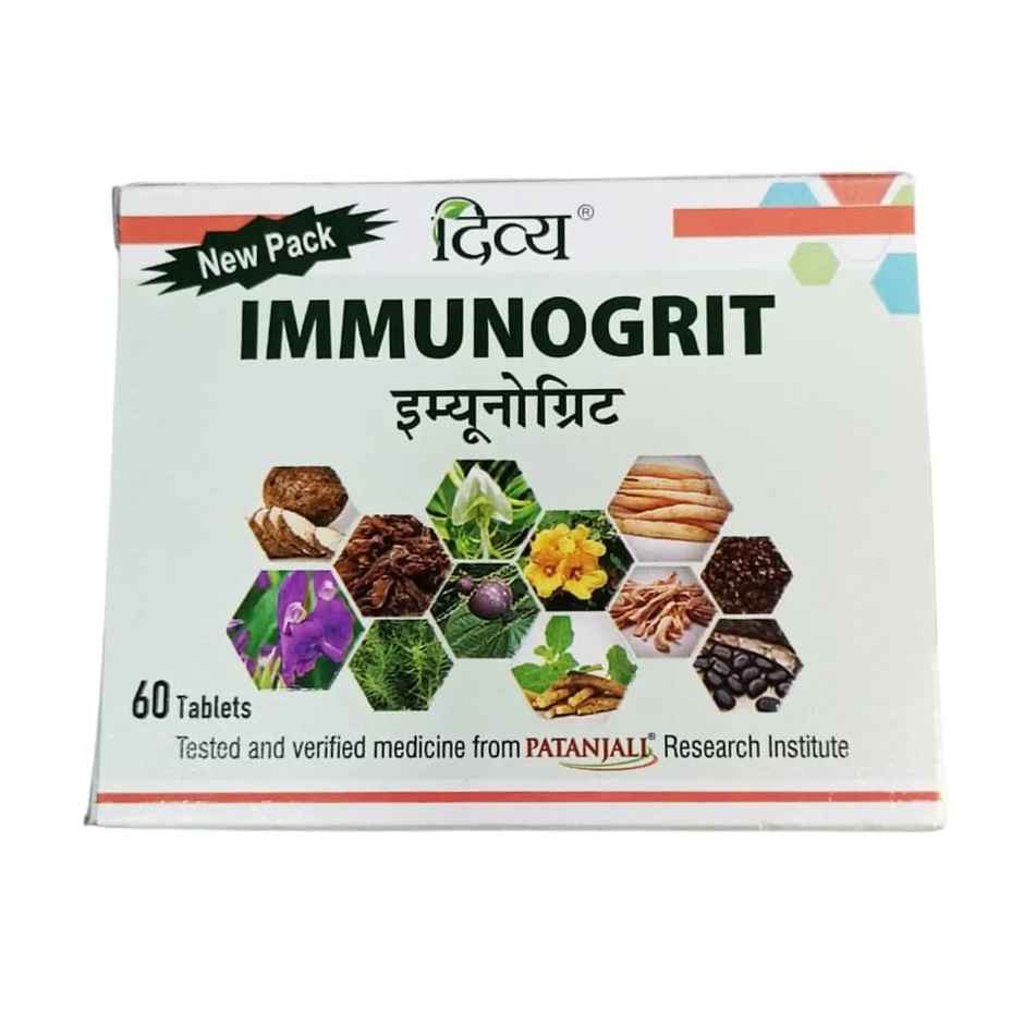 Patanjali Divya Immunogrit for Immunity Tablet