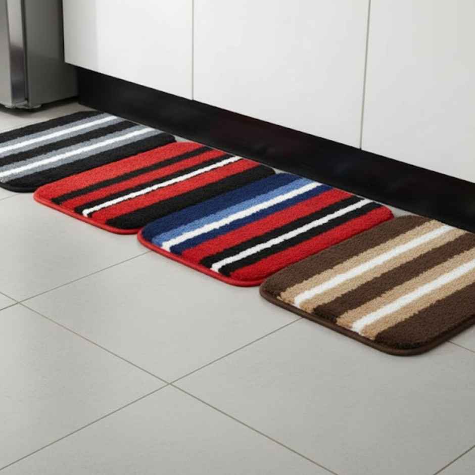 Elegant Weavers Anti- Skid Paris Mat | Pack of 1 | Assorted