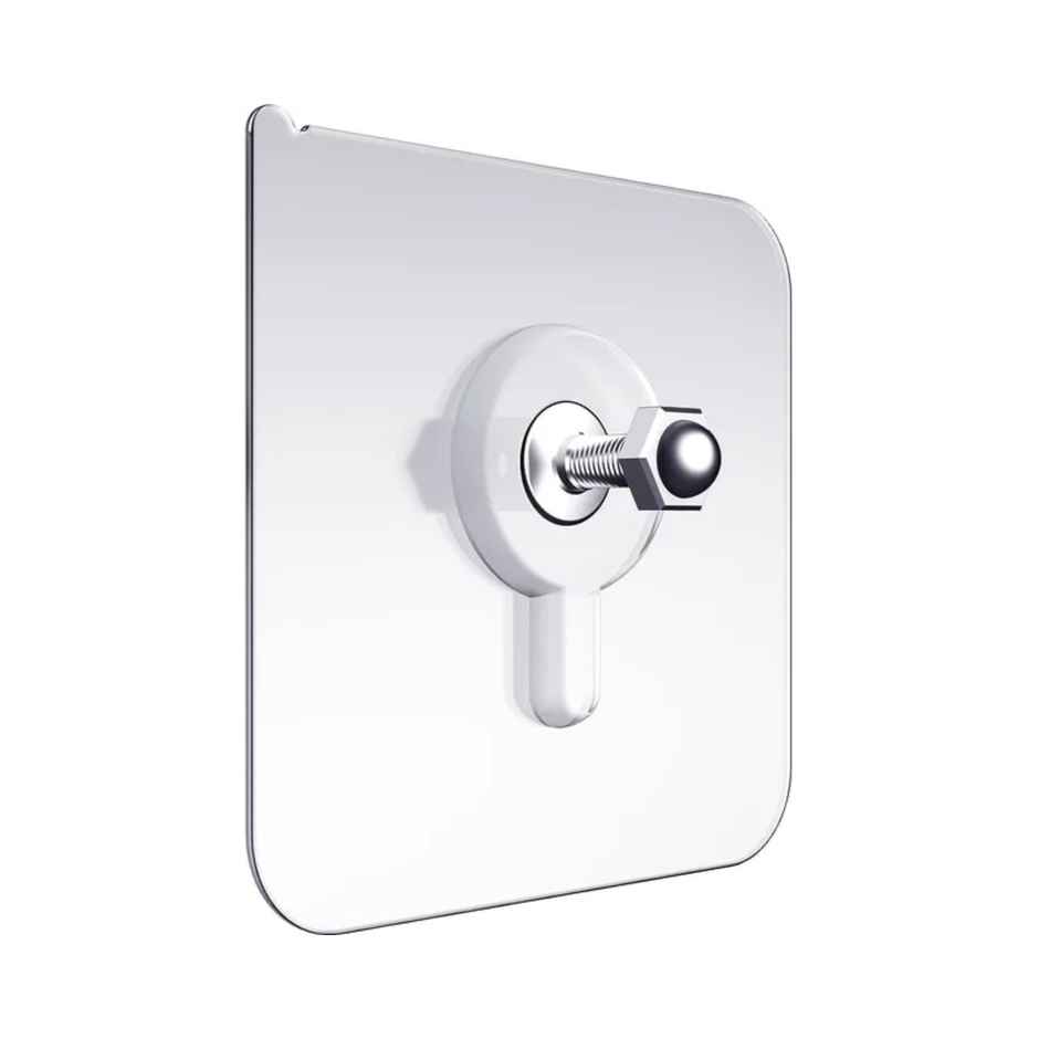 Perpetual Nail Wall Hooks | Heavy Duty | Transparent | Waterproof | Multipurpose | Set of 15