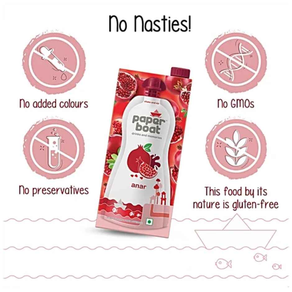 Paper Boat Pomegranate Fruit Juice