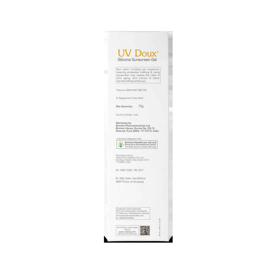 UV Doux - Silicone Sunscreen Gel
