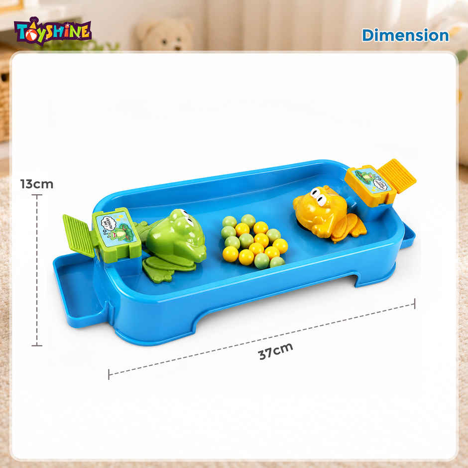 Toyshine Hungry Frog Eating Beans Parent Child Interactive Indoor Game