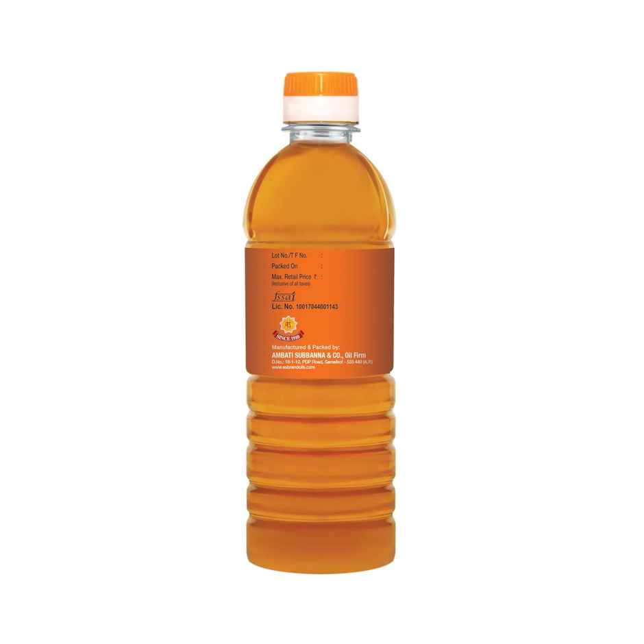 A.S. Brand Pooja Brand Gingelly Oil Bottle