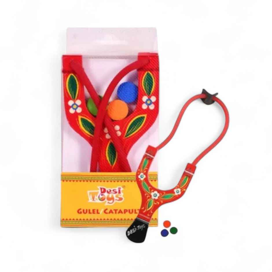 Desi Toys Gulel (Catapult) - Classic Outdoor Fun for Kids