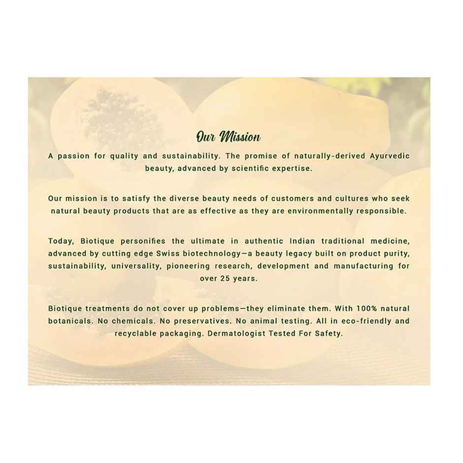 Biotique Papaya Tan Removal Brightening & Revitalizing Face Scrub Tube