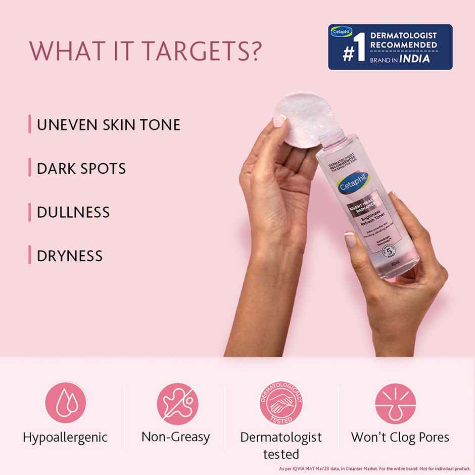 Cetaphil Bright Healthy Radiance Brightness Refresh Toner