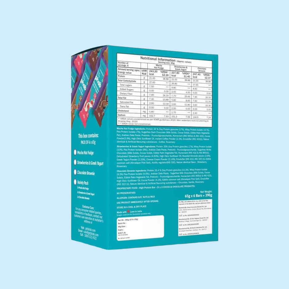 Phab 21g Protein Bar - Variety Pack