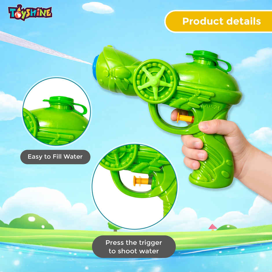 30 ml Retro Mini Water Gun | Holi Special | Small Pichkari for Kids | Toyshine