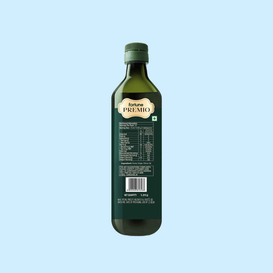 Fortune Premio Cold Pressed Extra Virgin Olive Oil