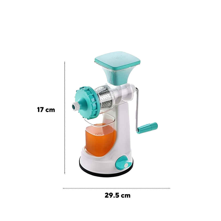 YouBee Manual Hand Juicer with Steel Handle Vacuum Locking System