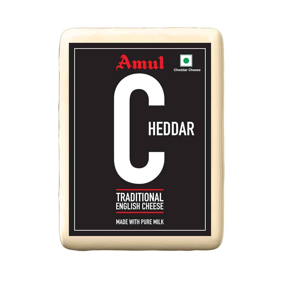 Amul Natural Cheese Cheddar Block