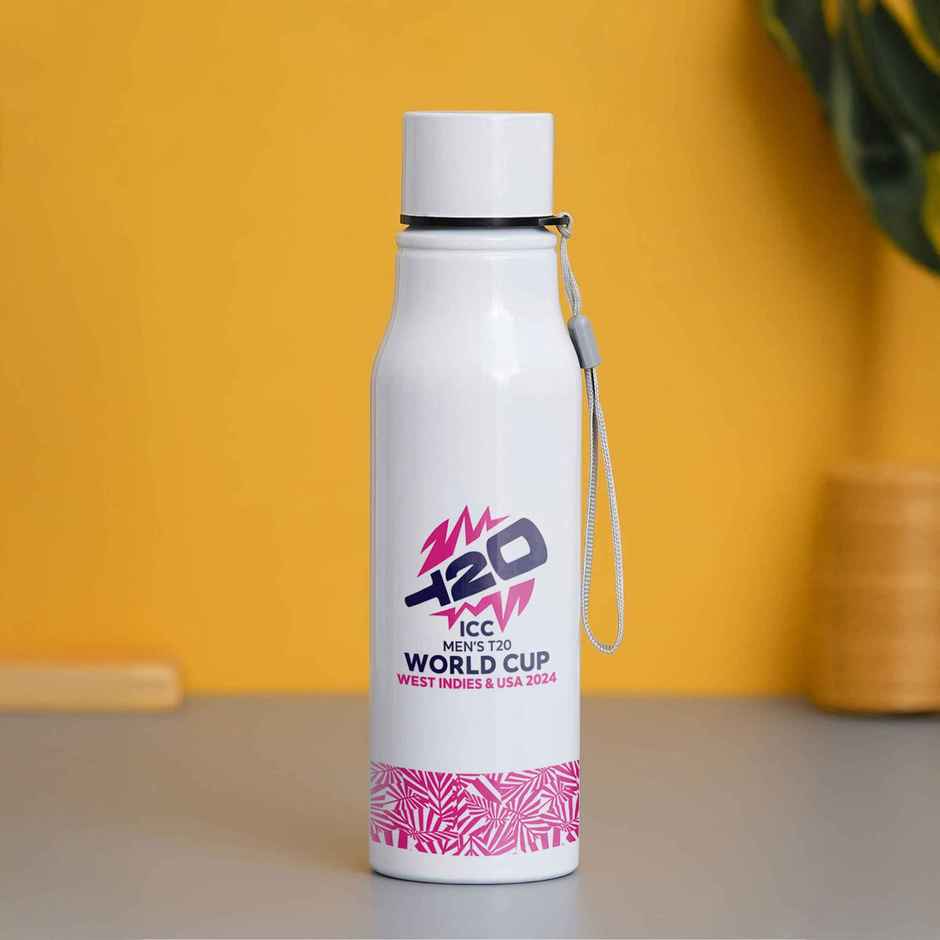 T20 Stainless Steel Bottle | 750 ml | Official ICC T20 World Cup Cricket India