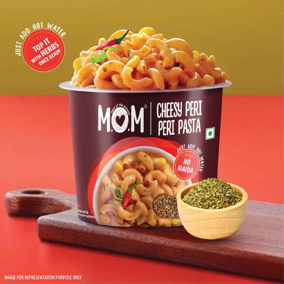 MOM Cheesy Peri Peri Instant Pasta