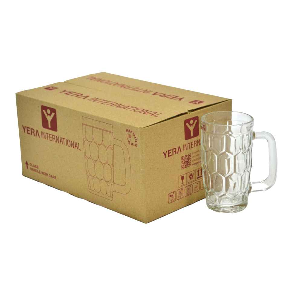 Auburn Lake Beer | Juice | Milkshake Mug Set | 6 pcs | 325 ml Each | Yera Glassware