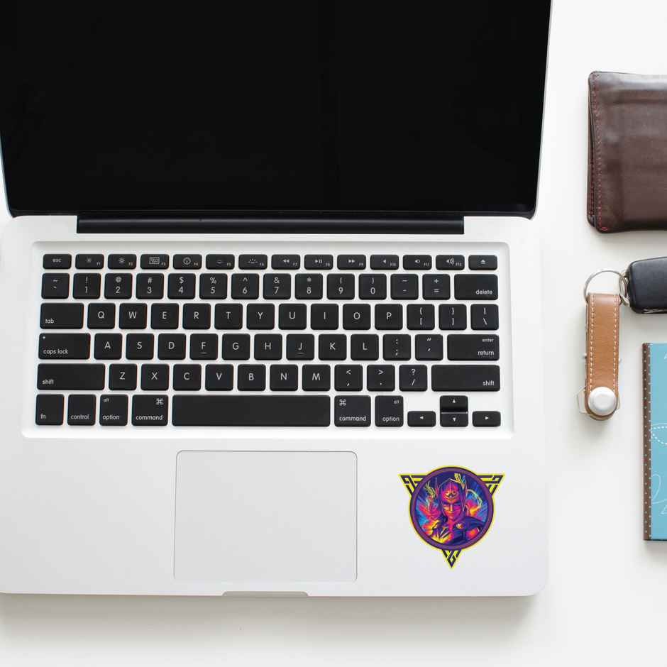 House Of Festivals Jane- Neo Pop - Marvel Official Sticker (1pc) & House Of Festivals Dogpool - Marvel Official Sticker (1pc) Combo