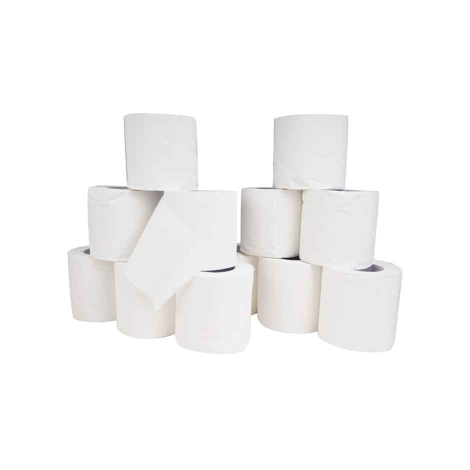 Softouch 3 Ply Toilet Paper Tissue Roll 12-In-1 (12 Rolls)