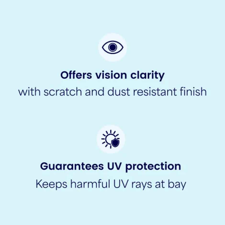 Lenskart Blu Unisex Solid TR90 Computer Glasses | Blue - L