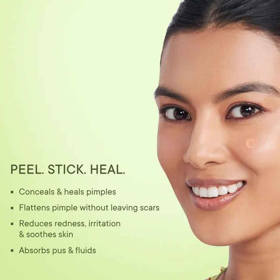 Quench Korean Acne Patches / Pimple Patches With Salicylic Acid Tea Tree Oil & Cica Combo