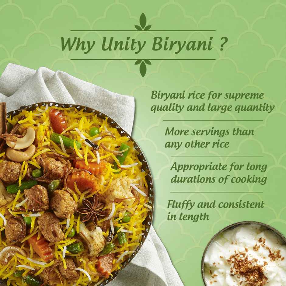 India Gate Unity Biryani Basmati Rice | Long Grain