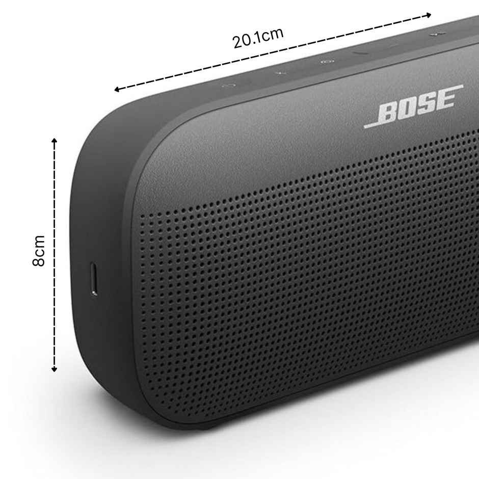 Bose New SoundLink Flex Portable Bluetooth Speaker (2nd Gen) with Hi-Fi Audio | Black