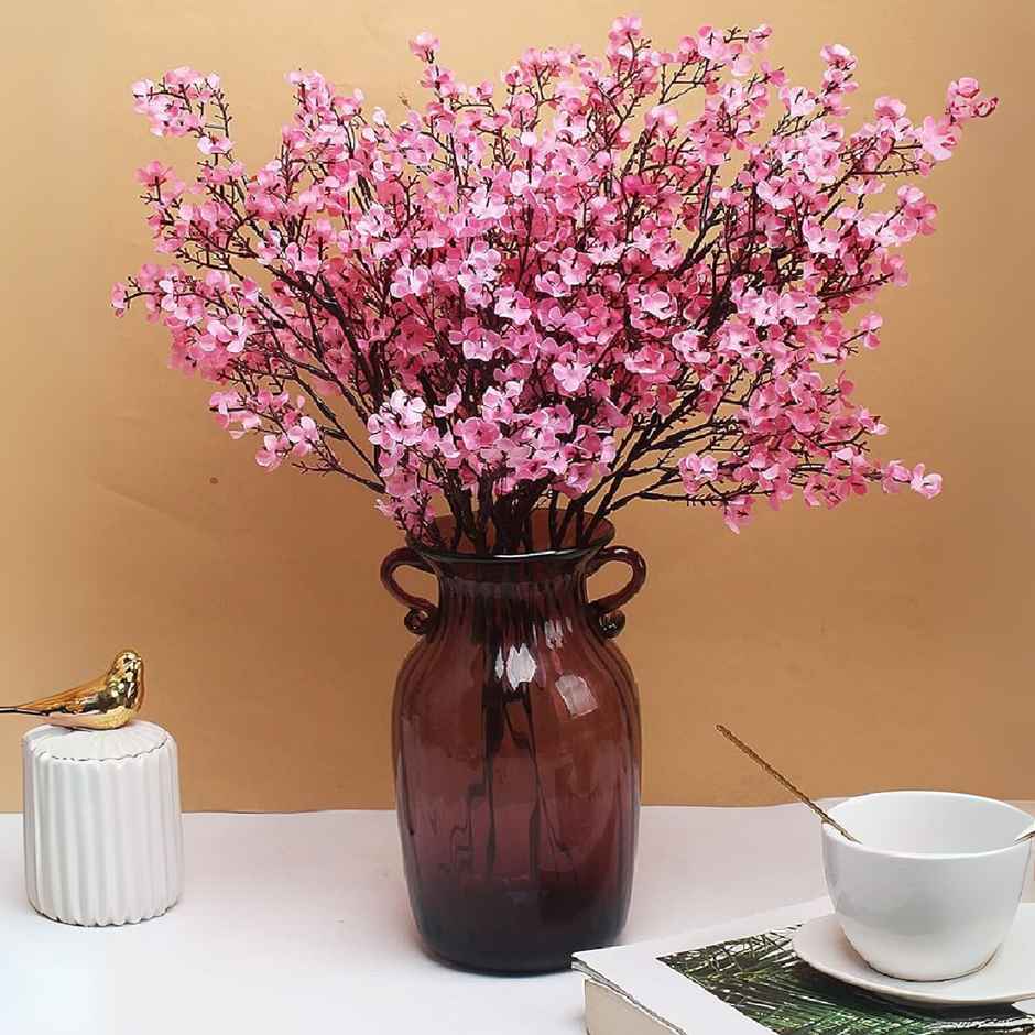 Tied Ribbons 5 Pcs Artificial Baby Breath Gypsophila Flowers