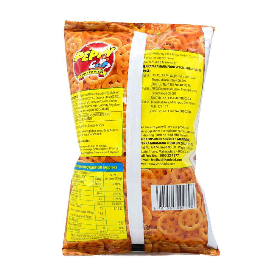 Peppy Tomato Disc | Crunchy Snack