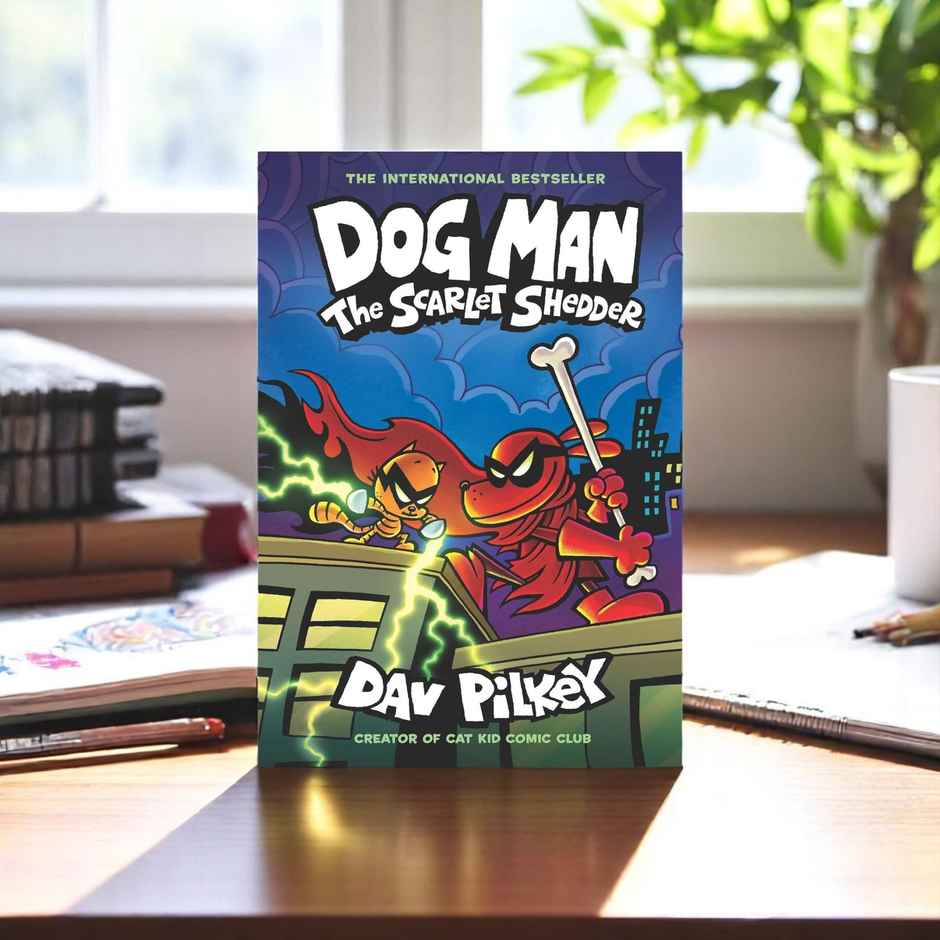 Dog Man 12- The Scarlet Shedder (A Graphic Novel)