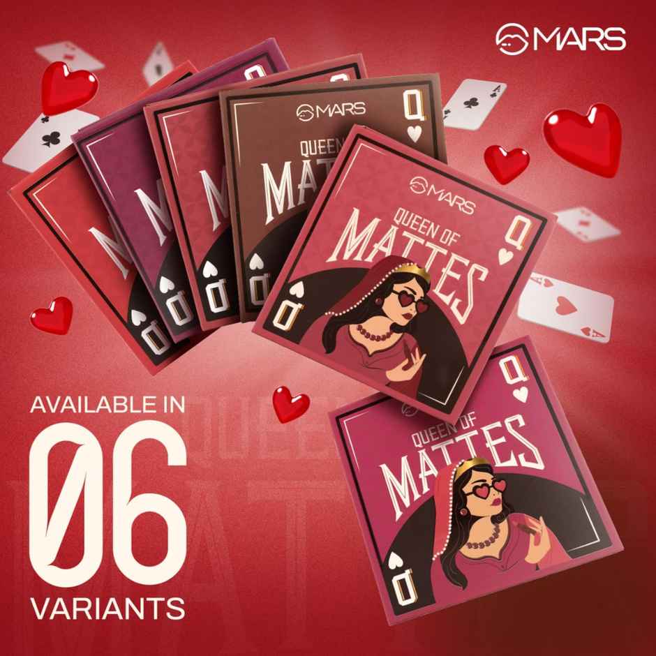 MARS Cosmetics Queen of Mattes Liquid Lipsticks Gift Box Set of 3 | Browns