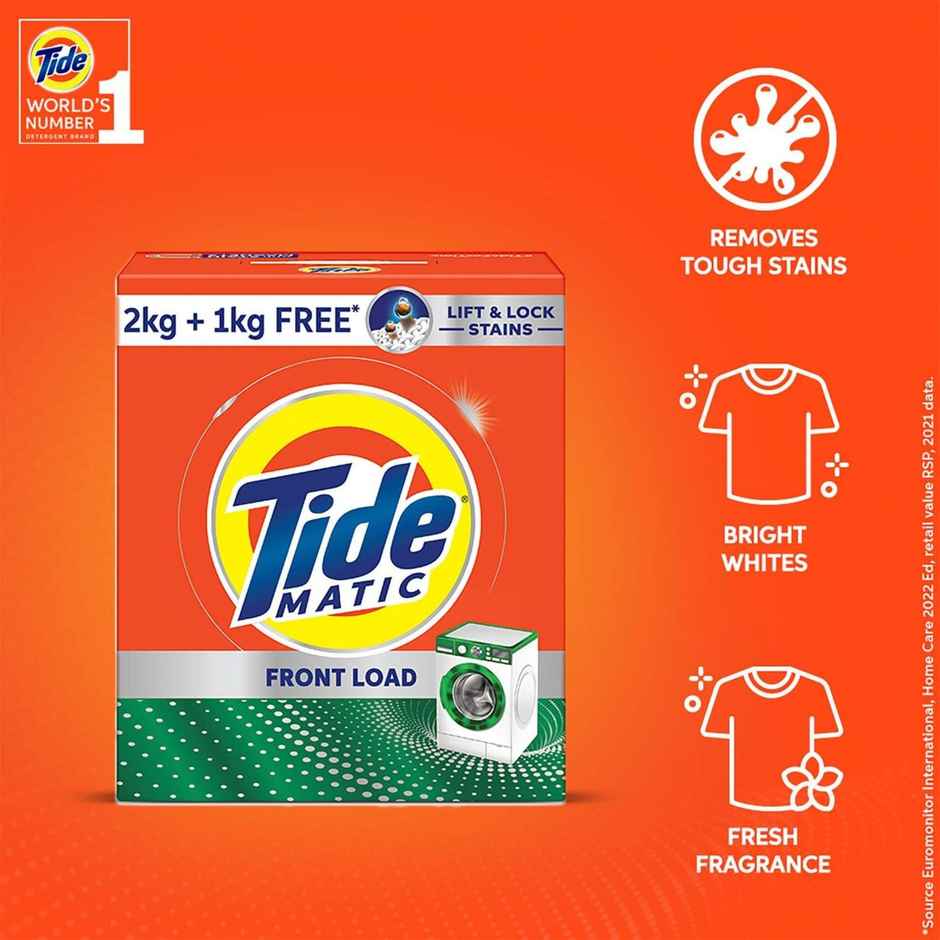 Tide Matic Front Load Detergent Powder