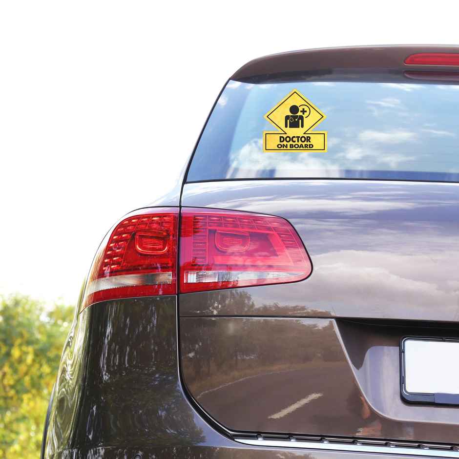 Samsidhi Auto Doctor on Board Car Sticker