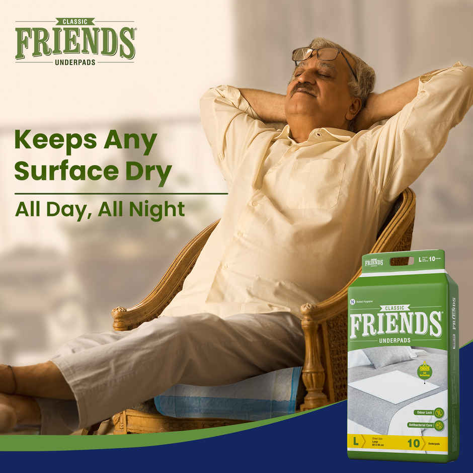 Friends Classic Disposable Underpad Large Size 60x90 cm
