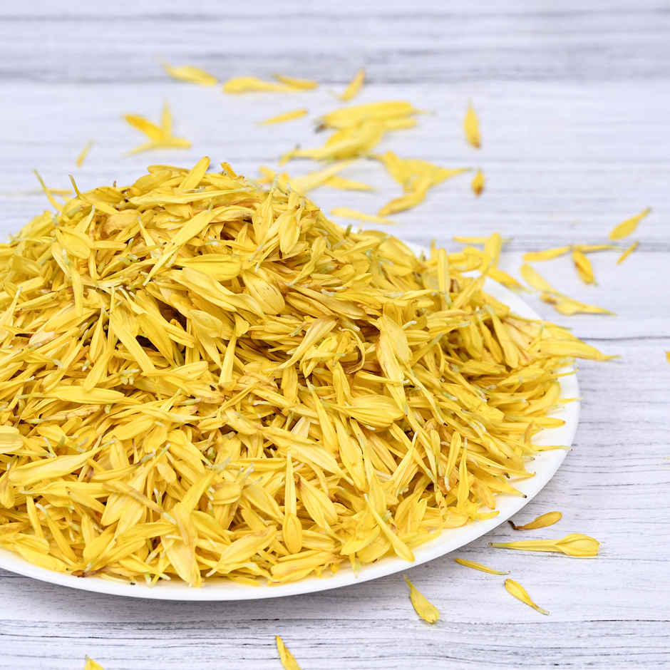 Marigold Yellow Petals