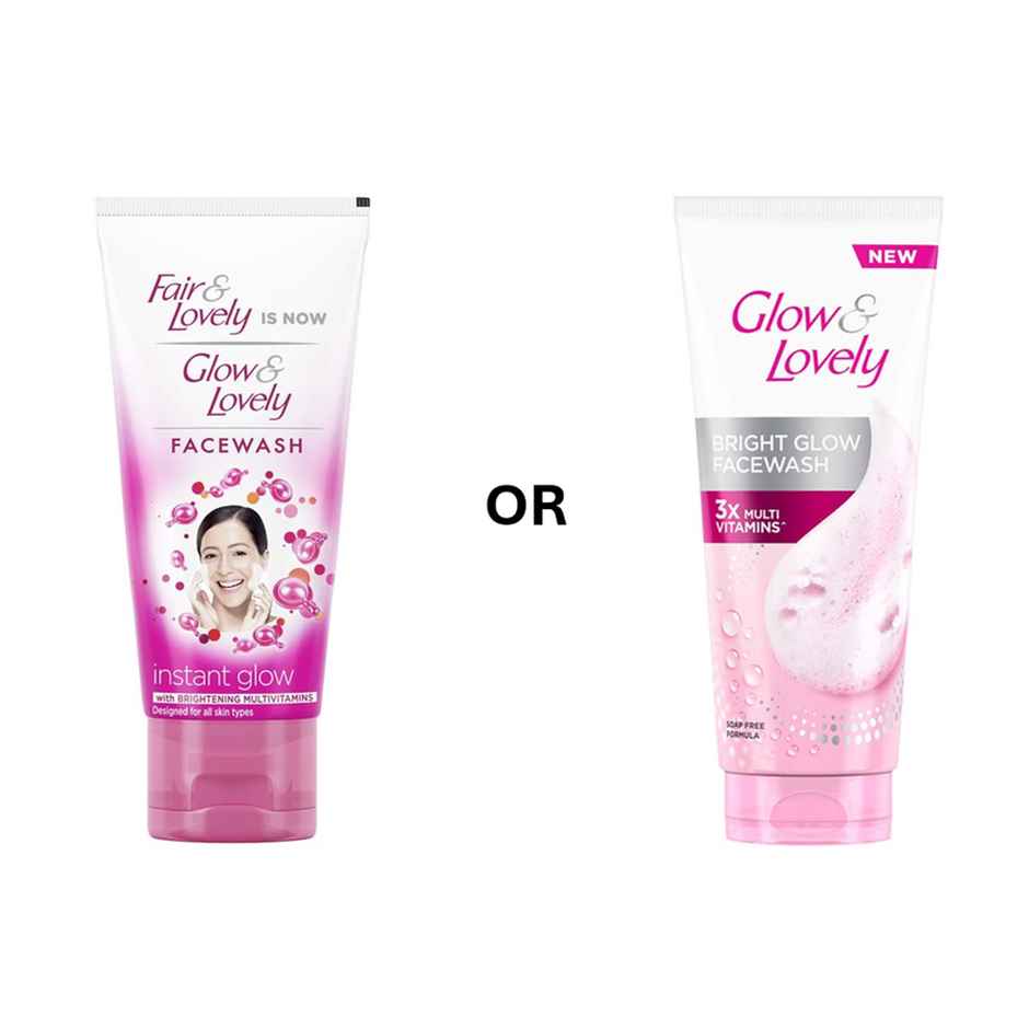 Glow & Lovely Insta Glow Multivitamins Face Wash - For Bright Skin
