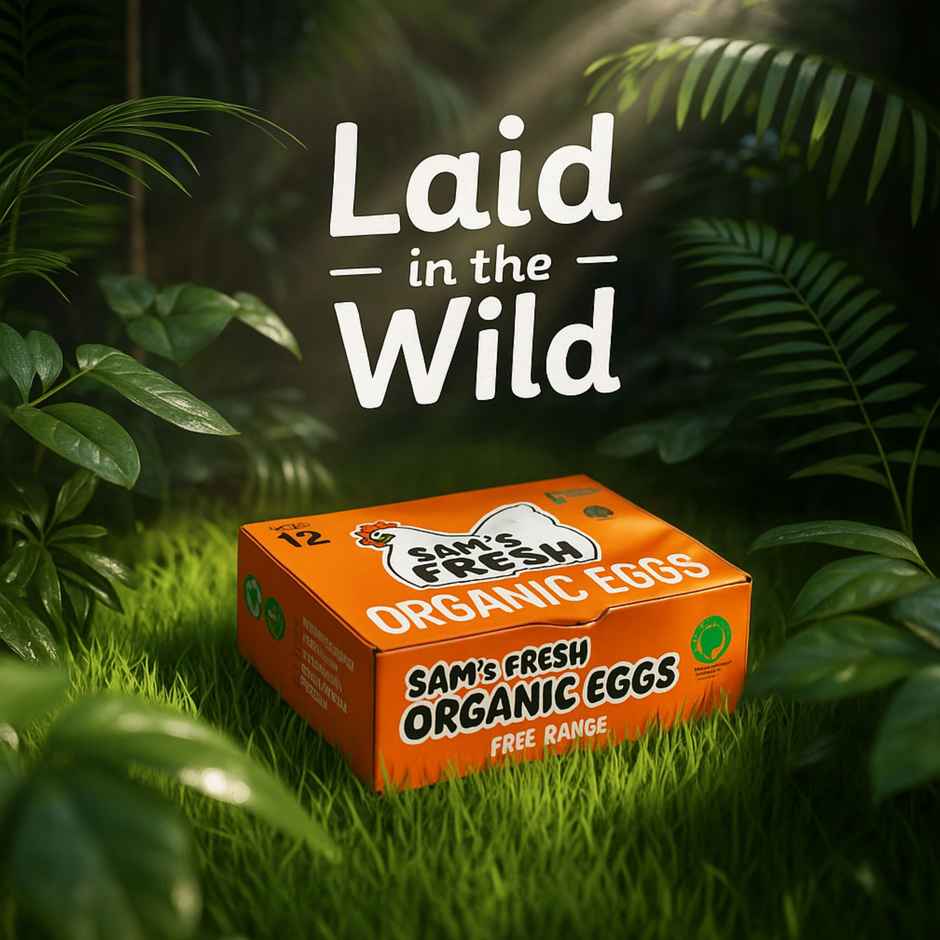 Sam's Fresh Free-Range Organic Egg